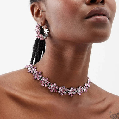 Rhinestone Clavicle Chain